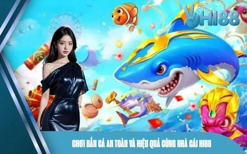 Chơi bắn cá an toàn và hiệu quả cùng nhà cái Hi88