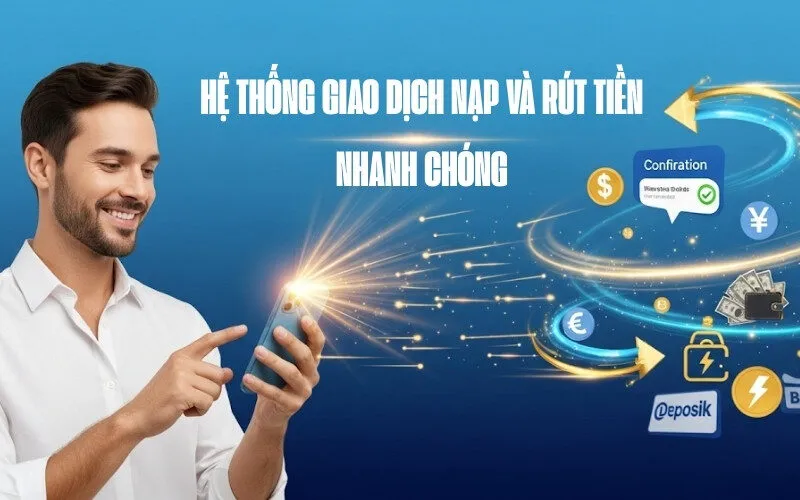Hệ Thống Giao Dịch Nạp và Rút Tiền Nhanh Chóng
