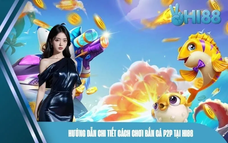 Hướng dẫn chi tiết cách chơi bắn cá P2P tại Hi88