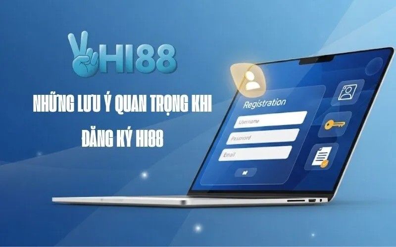 Những lưu ý quan trọng khi đăng ký Hi88