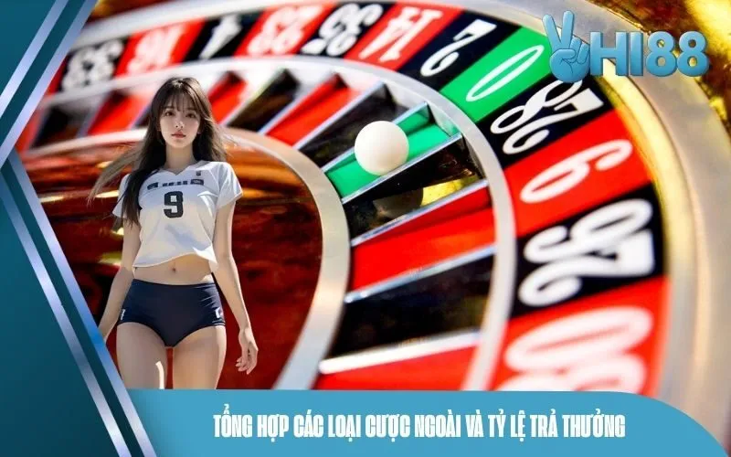 Tổng hợp các loại cược ngoài và tỷ lệ trả thưởng