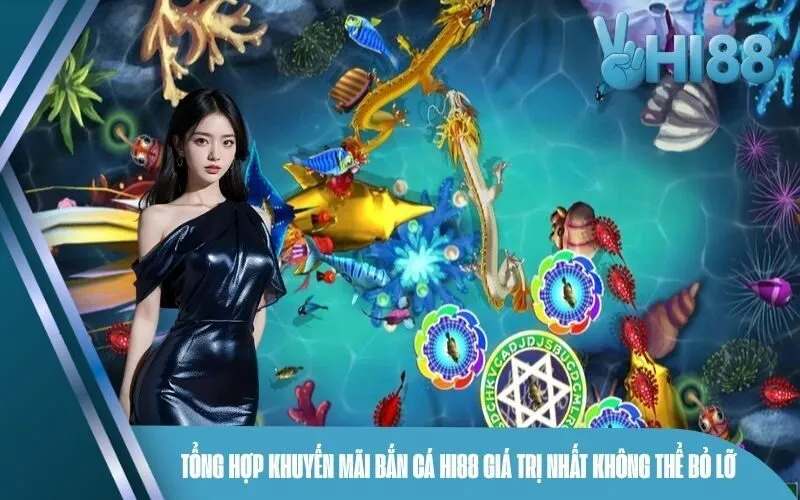 Tổng hợp khuyến mãi Bắn Cá Hi88 giá trị nhất không thể bỏ lỡ